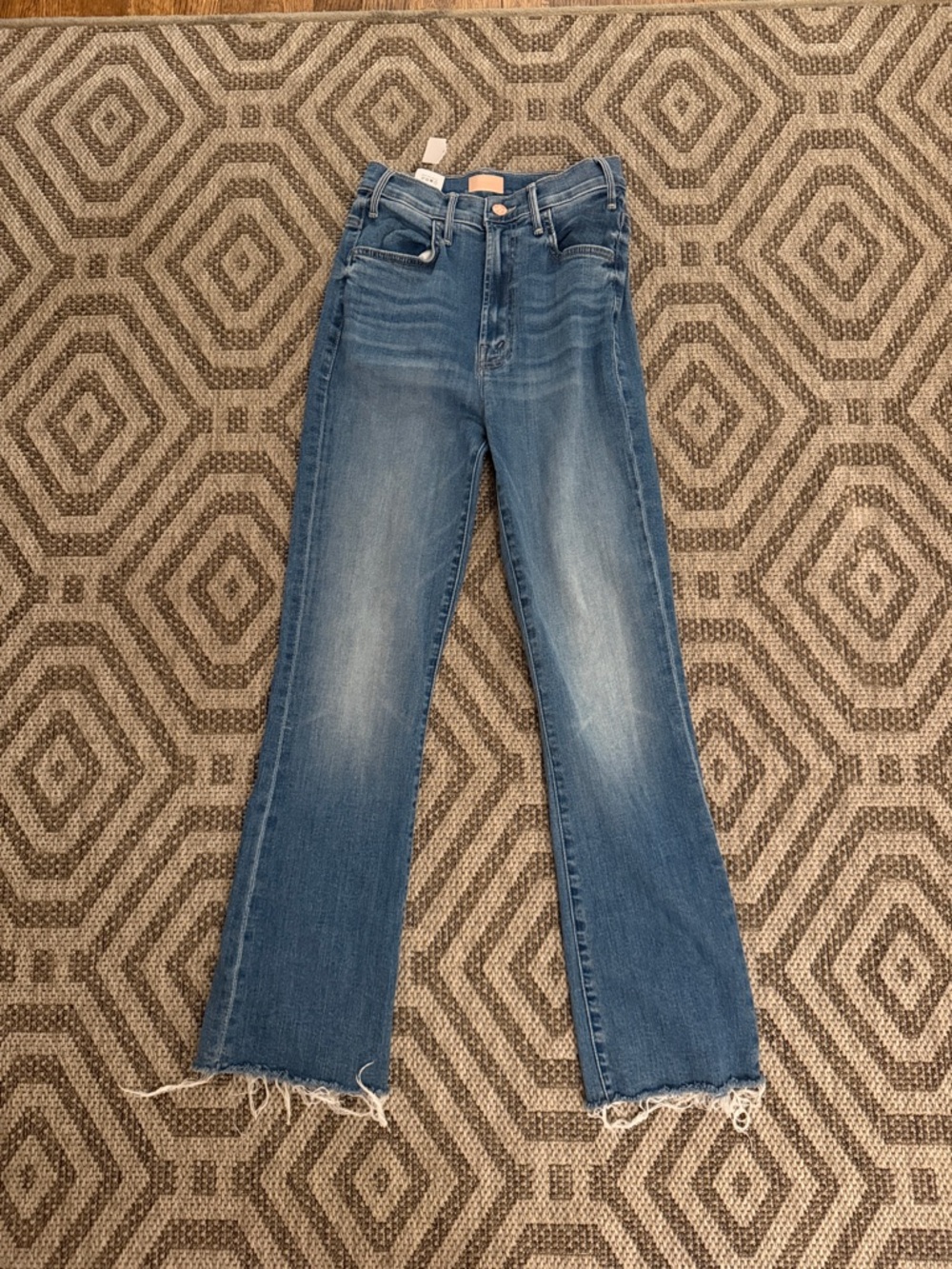 MOTHER The Hustler ankle fray size 26